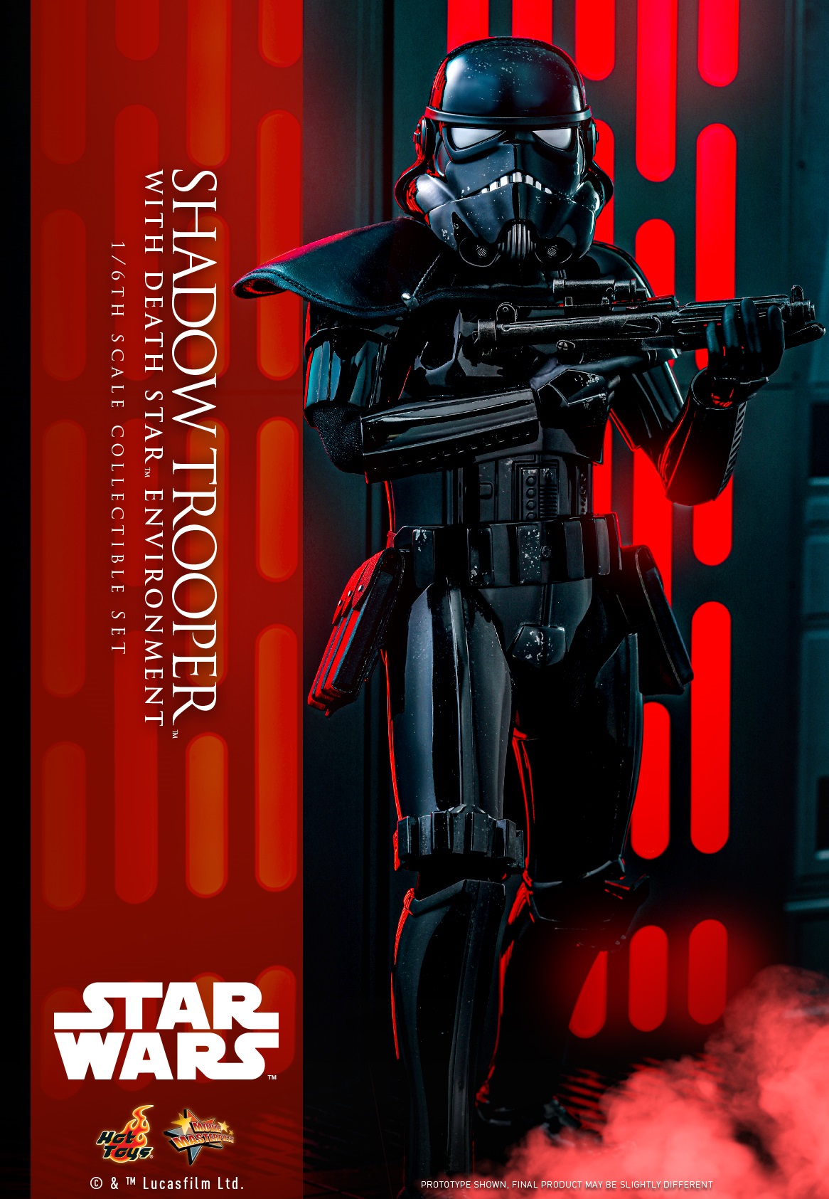 Pre-Order Hot Toys Star Wars Shadow Trooper with Death Star Environment Sixth Scale Figure MMS737